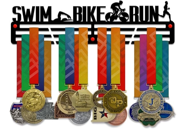 Metall Medaillenhalter Medaillen Anzeige Aufhänger Geschenk Fahrrad Laufsport DE 